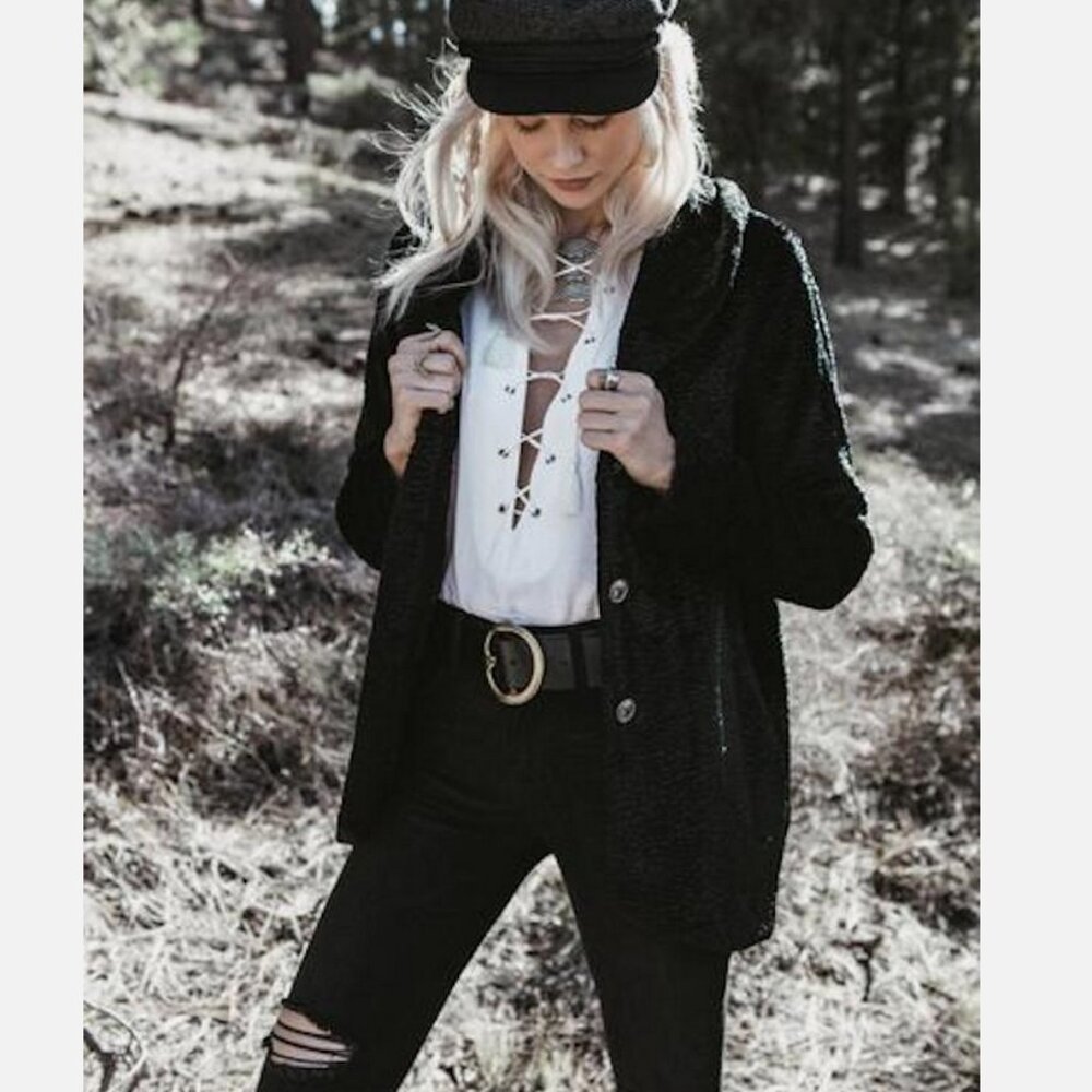 Amuse Society Teagan Faux Fur Jacket
